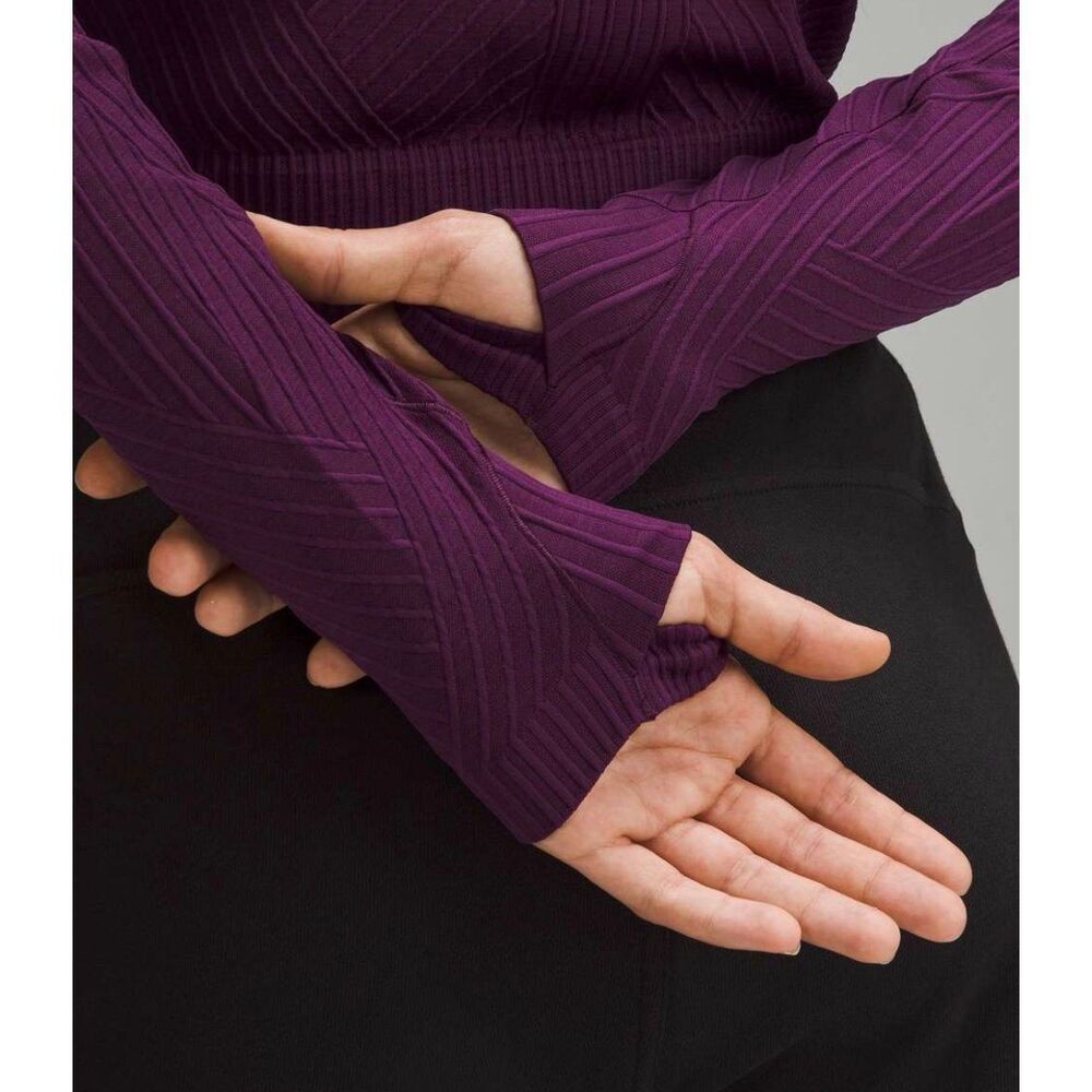 Lululemon Rest Less Cropped Zip - Picture 4 of 12